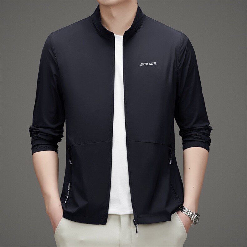 BGW83318夏季新款男士透气皮肤衣外穿防晒服薄款户外夹克外套图片