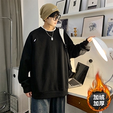 秋冬德绒卫衣男有加绒JR933-P45，男装卫衣，星座210-1