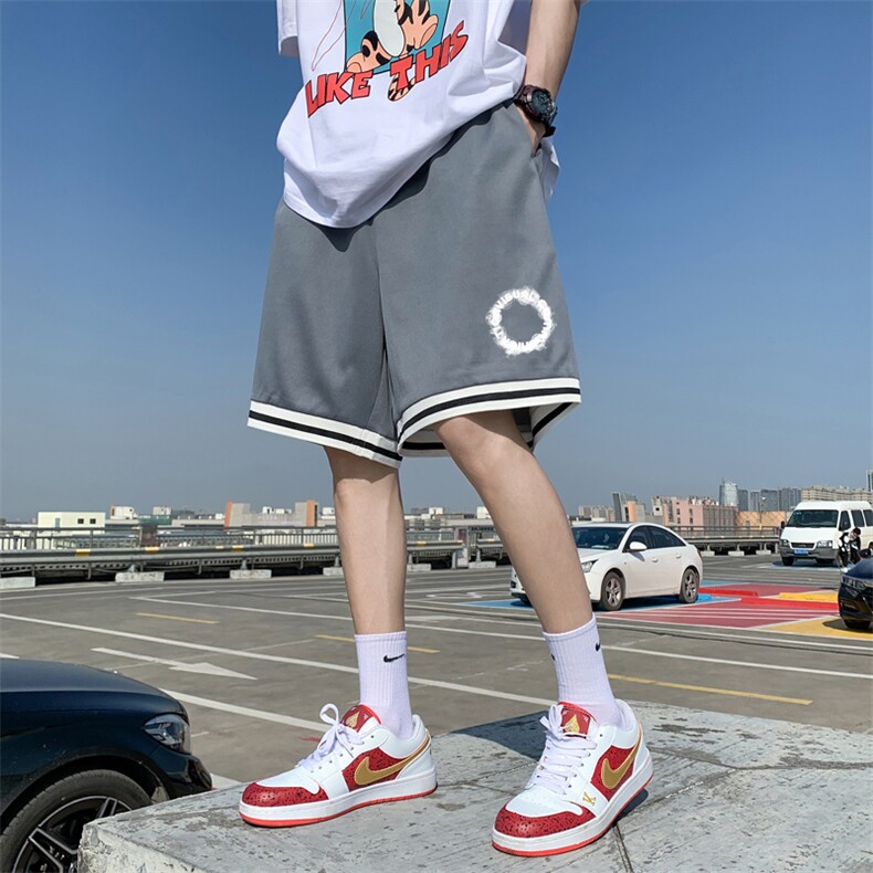！2023夏季冰丝潮流运动短裤男士五分裤DK503P25,男装休闲裤,电商B220