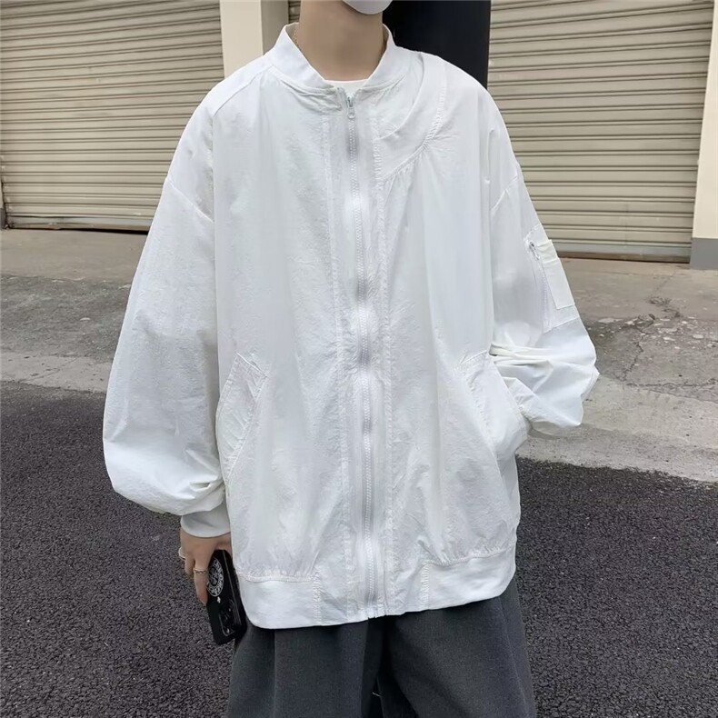 防晒衣男韩版潮流高街帅气2024夏季新款ins宽松百搭F067-P38,男装防晒衣,星座1109-3