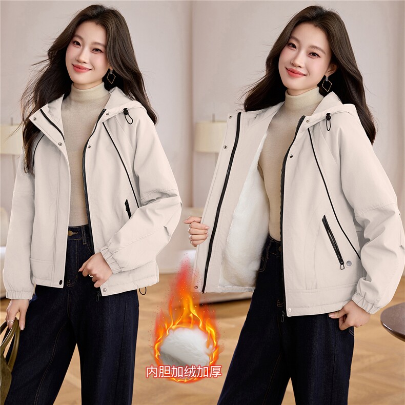 现货！现货！2025冬季新款加绒加厚棉衣棉服女连帽,女装棉衣/棉服,以桐