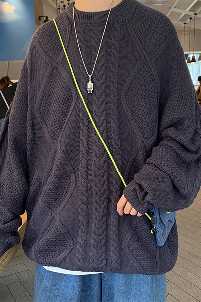 2021新款圆领男毛衣主推量大有差价韩版A161-2-MY20611-P65,男装针织衫/毛衣,电商A161-2