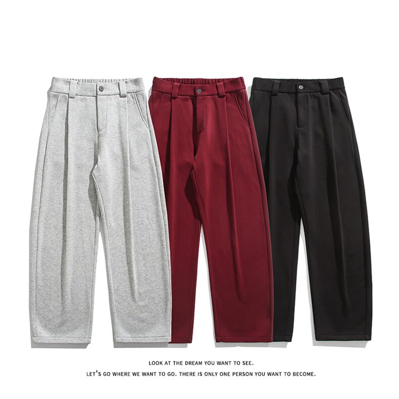 弯刀版型卫裤休闲裤男潮流大码运动裤西裤K8577-P40【特价】图片