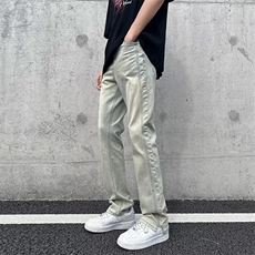 美式牛仔裤男春秋新款休闲直筒弹力微喇叭裤N754P55，男装牛仔裤，星座1116-2