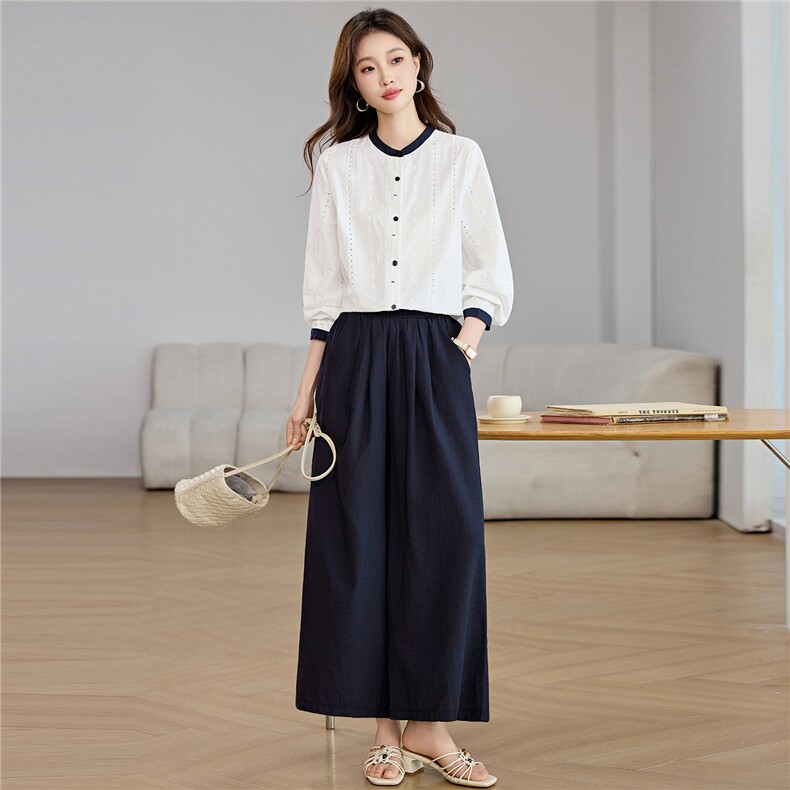 2026年春季新款时尚休闲淑女优雅套装裤，女装套装/套裙，罗腾