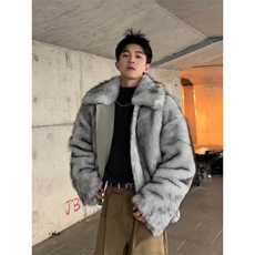 高品质座山雕加厚棉服冬季男女宽松解构款保暖毛绒外套，男装棉衣，星座903-1