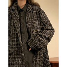 小香风中性风黄底西装女西服男大码西服女外套女XF8746P95控128，男装西服，星座226-1