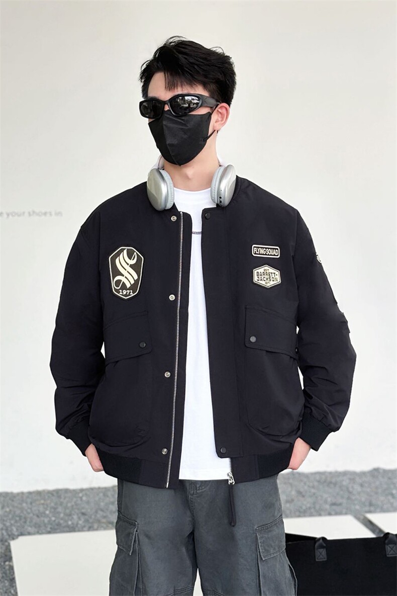 秋季高品质轻奢风男士夹克外套男88B21-115,男装夹克,星座914-6