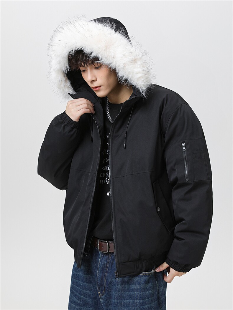 高街潮牌休闲棉衣潮流宽松棉服A161-9982,男装棉衣,电商A161