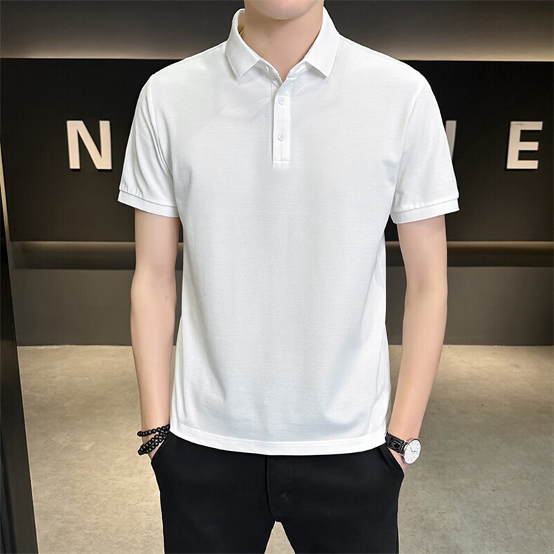 夏季新款短袖型男纯色POLO衫T恤休闲百搭半袖上衣PL88-P33,男装T恤,星座310B-3