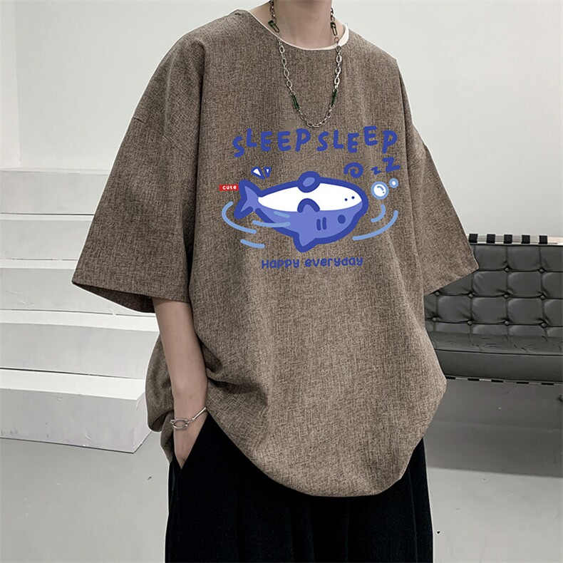 风复古亚麻短袖男棉麻t恤男半袖ZT71453-P35,男装T恤,电商A040