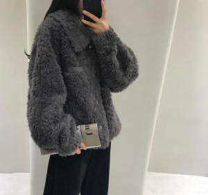 羽绒服派克服皮毛一体，女装羽绒服，米索·美素