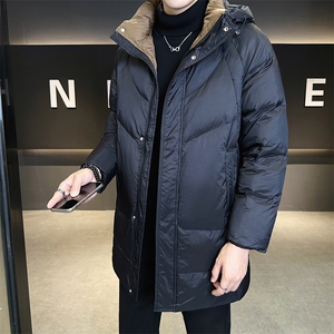 L-4XL 非标 冬季新款中长款羽绒服男 Y9933-P195图片
