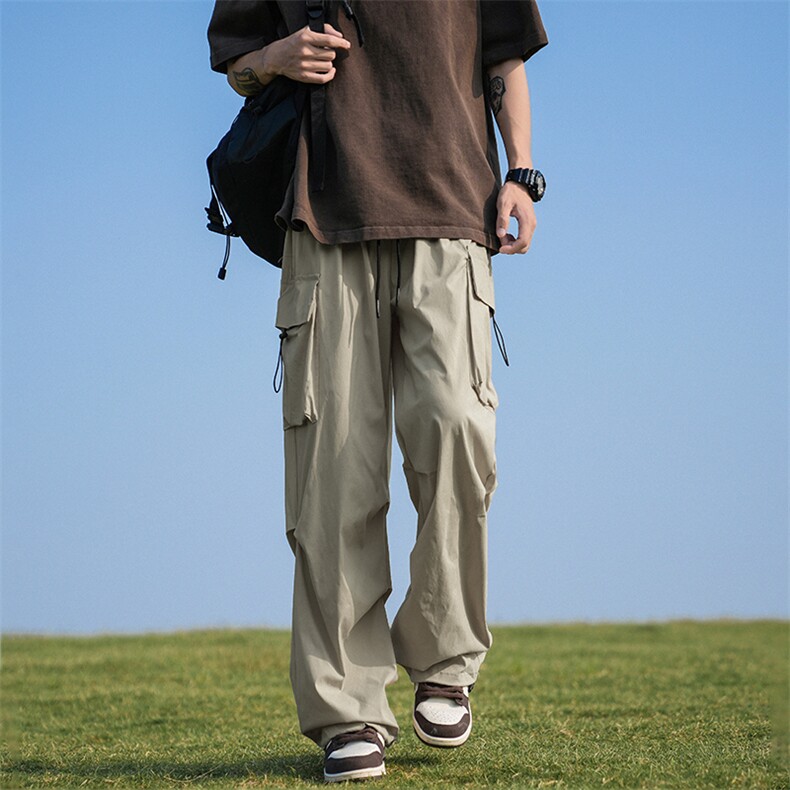 A310-23KG30006-P65-X88-成分：90锦纶10聚酯纤维-外景，男装休闲裤，电商A310