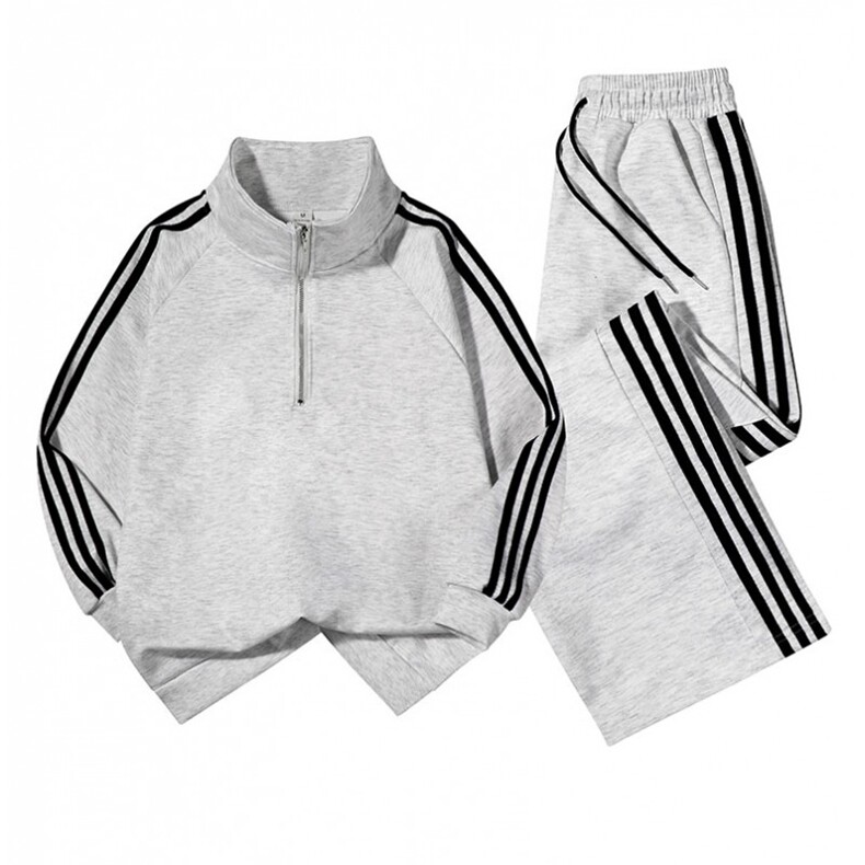 外贸现货大码两件套2026春季新款男士休闲运动套装卫衣卫裤TZ595，男装休闲裤，星座1816-3（原1210-3）