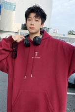 ！连帽圆领卫衣男装港风帽衫男LM190-P35，男装卫衣，电商B367