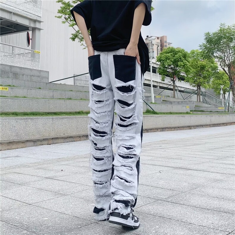 美式牛仔裤男款秋季长裤潮NB62P78,男装牛仔裤,星座1116-2
