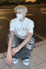 摆烂职场短袖t恤帮你拒绝一切琐事！纯棉重磅T40-P35，男装T恤，星座310A-4