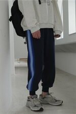 卫裤男韩版宽松束脚潮流运动休闲针织裤202-7-G，男装休闲裤，星座1302