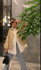 格子小衣，女装棉衣/棉服，依姿黛