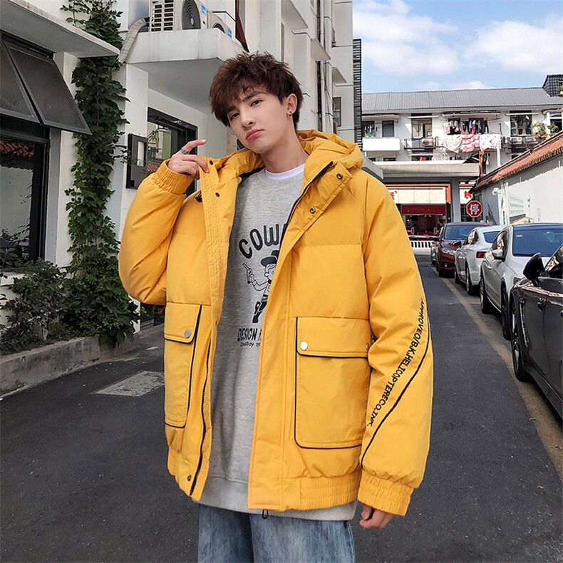 含ins冬季新款80白鸭绒连帽羽绒服男DS-B293-A709,男装羽绒服,电商A306