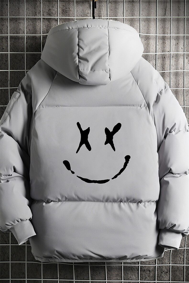MY16190-P100加厚加绒连帽衣男大码服男面包服男网格挂拍,男装棉衣,电商A040A