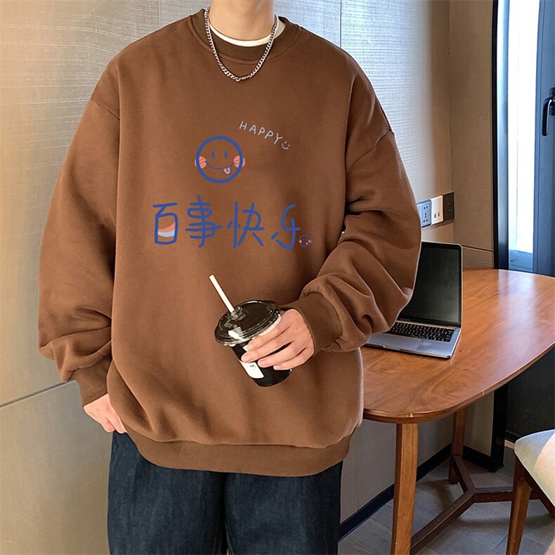 圆领卫衣男大码加厚长袖t恤男2024春S6183-P28,男装卫衣,电商A040