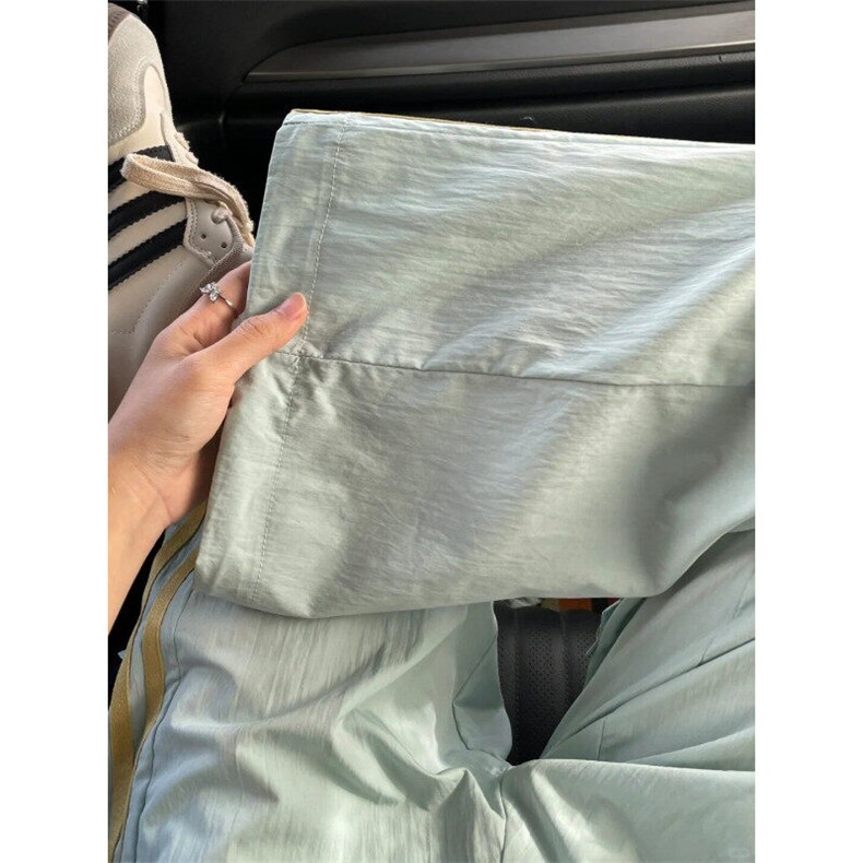 KZ02ZZ-特46美式复古条纹工装裤男夏季潮牌高街运动速干冲锋裤,男装休闲裤,星座1007（原301D）