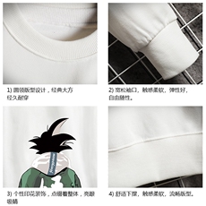 S6005-P28加绒款-P33秋季圆领卫衣男大码韩版宽松长袖外套网格，男装卫衣，电商A040A