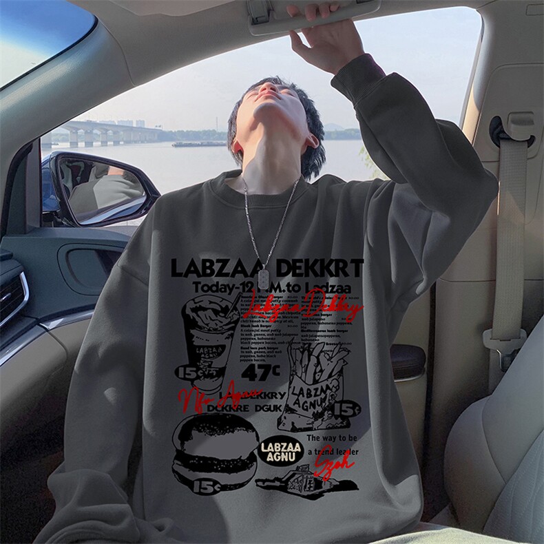 抖音得物供货可提供视频2024秋冬新款重磅美式卫衣DY5721,男装卫衣,电商A486