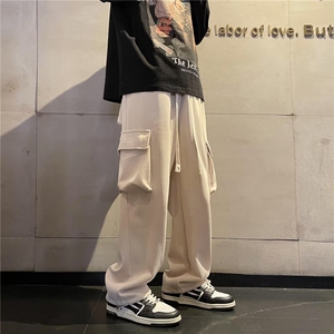 男春季新款港风休闲裤RQ60P38图片