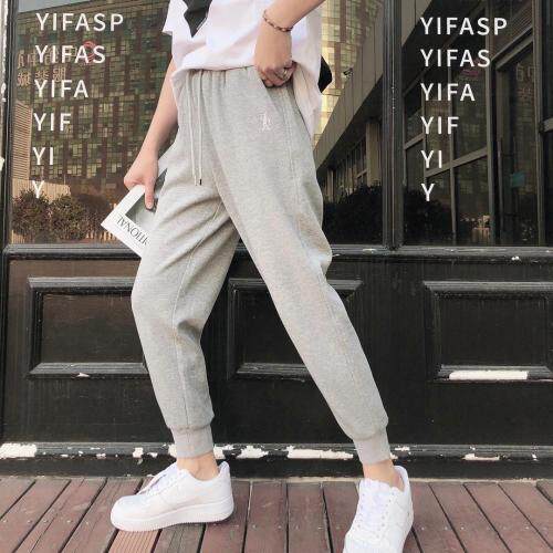 春夏新款针织卫裤，女装休闲裤，1+1 MAIN ROAD