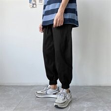 202-7-G秋季新款针织裤男卫衣运动束脚休闲裤，男装休闲裤，星座1302