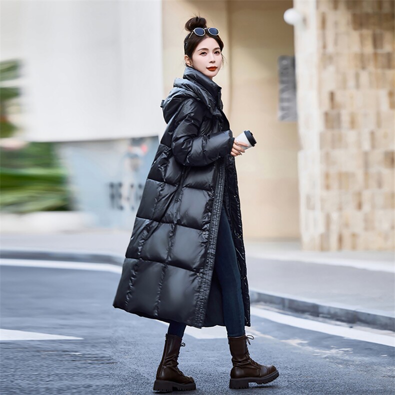 羽绒服女2023年冬季新款女装时尚冬季保暖外套,女装羽绒服,贵人树