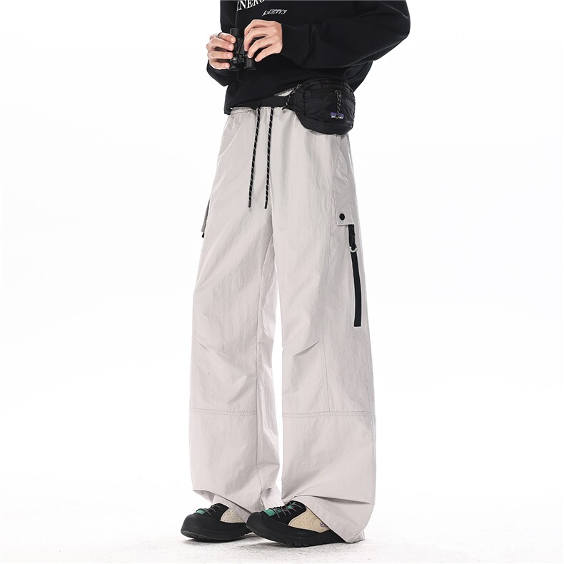 春季新款工装裤男宽松休闲直筒运动裤弯刀裤KZ631-P50,男装工装外套,星座308B-2