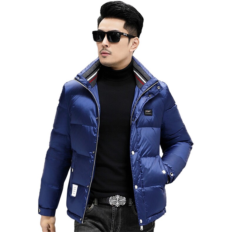 B8020钱塘2020-3新款时尚休闲冬季厚款简约中年男士羽绒服P238,男装羽绒服,钱塘207-3