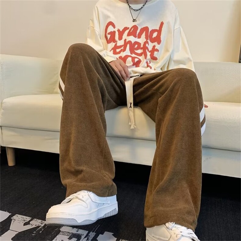 男秋季新款港风灯芯绒休闲裤K7106P32,男装休闲裤,星座1116-2