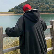 冬季新款羊羔毛连帽棉服外套潮流加绒加厚开衫棉衣，男装棉衣，星座410-6（原星座1304-1）