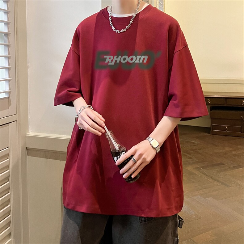 230g重磅纯!夏季短袖t恤男半袖男NT120-P25,男装T恤,电商B367