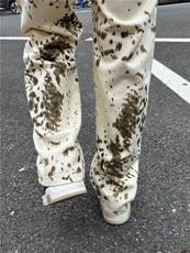 【有货】豹纹牛仔裤男直筒欧美VIBE裤子美式高街NZ829HH-特P50，男装牛仔裤，星座1007（原301D）