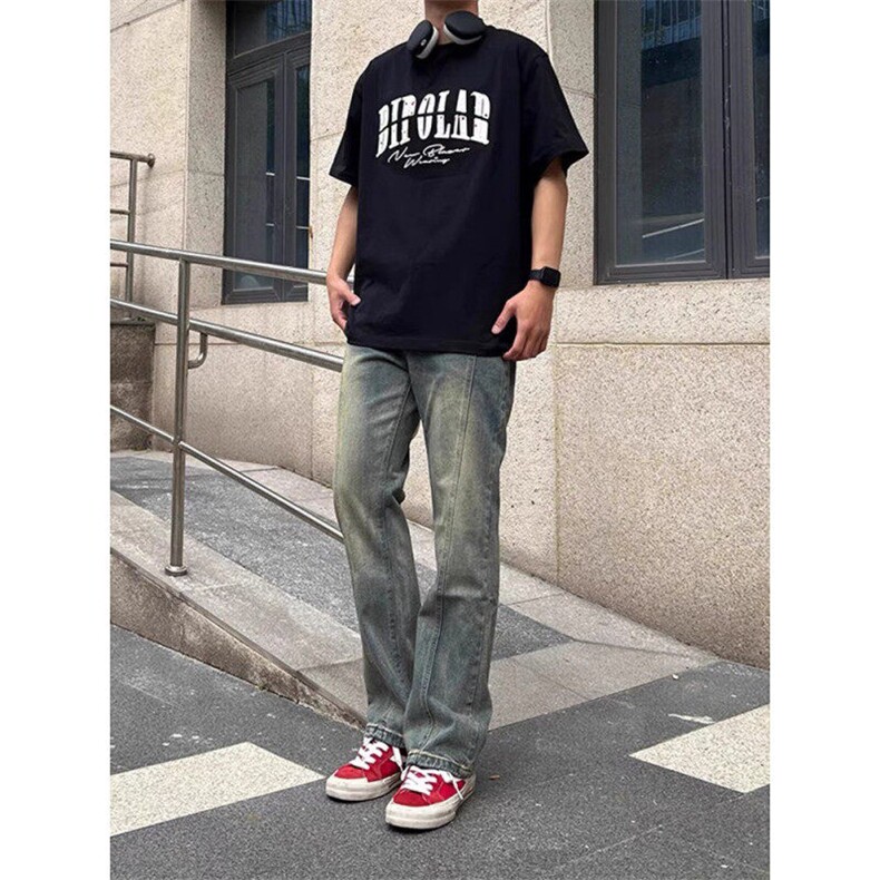 原版贴布刺绣纯棉短袖ZX0201-P35,男装T恤,星座313A(原308A-2)