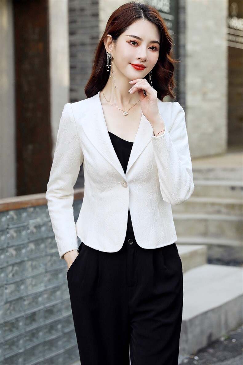 春秋小外套短款女小个子修身显瘦收腰搭配裙子旗袍披肩外搭短外套,女装西装,婵米儿