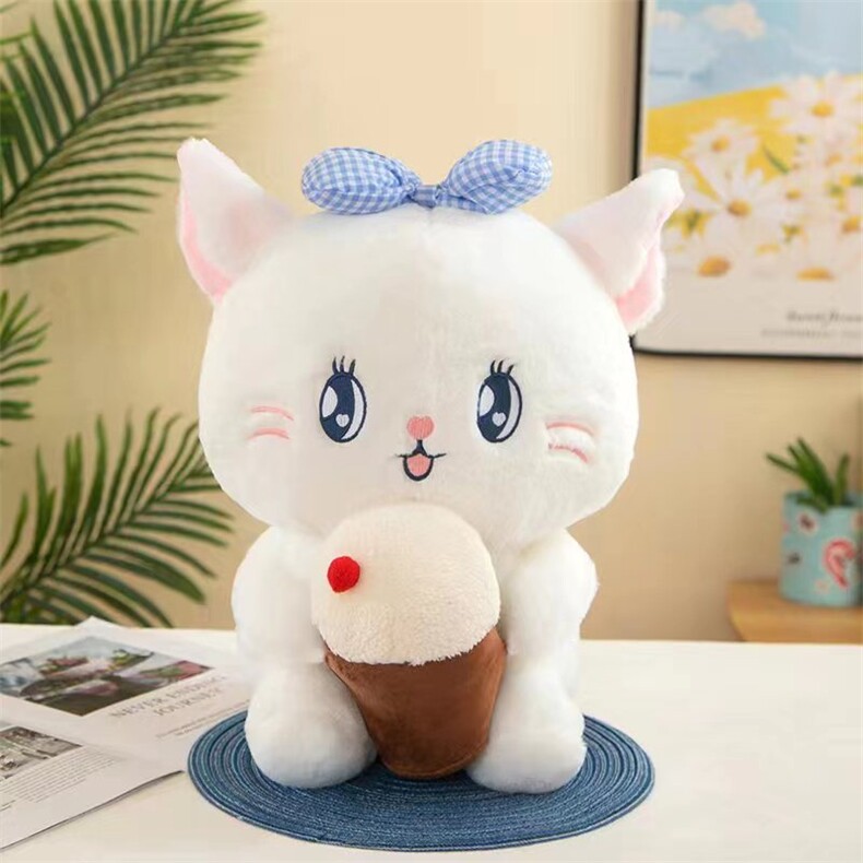 冰淇淋猫，亿卡萌毛绒玩具