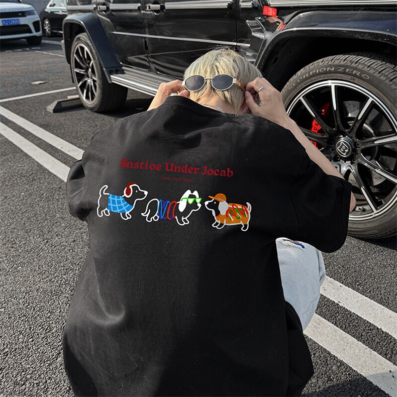 240g美式重磅短袖T恤FSDX258M-5XL特批25无差价控48,男装T恤,电商B219B