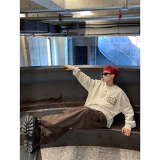 B221美式街头hiphop宽松户外工装休闲裤子LK23116-P60控78，男装休闲裤，电商B221