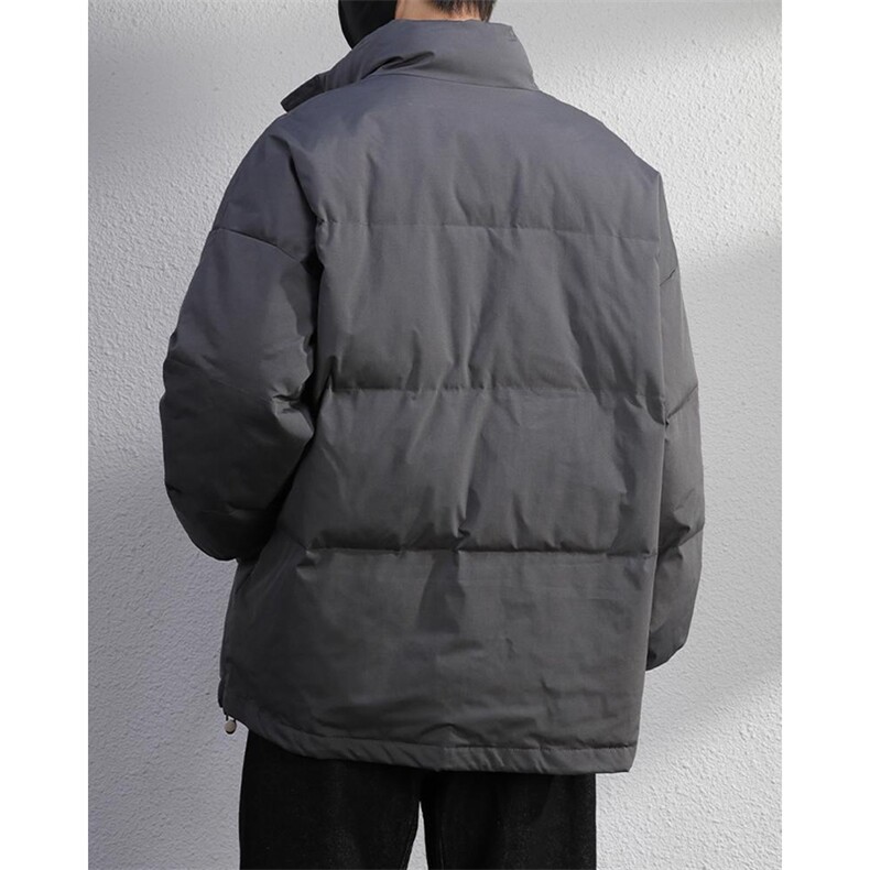 现货高品质美式高街冬季重磅三防加厚羽绒棉衣厚外套面包棉服,男装棉衣,电商A486-1