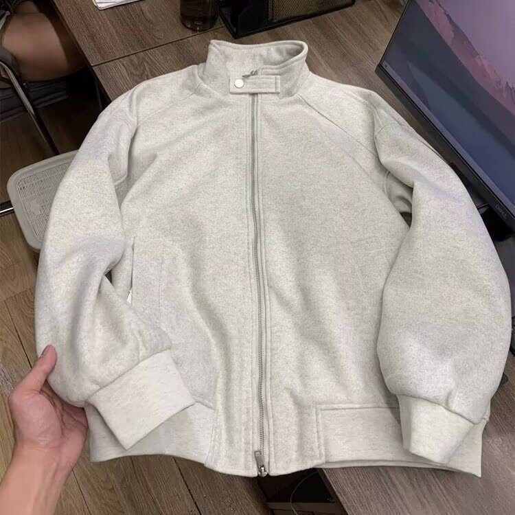 现货DJK8554-批70纯色立领运动外套男女春秋新款夹克,男装夹克,星座603-2