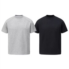 抖音得物高品质二开270G重磅美式高街曼巴棉潮牌圆领短袖T恤，男装T恤，电商A486