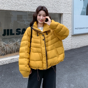 现货新款排骨款轻薄保暖休闲宽松女外套羽绒服