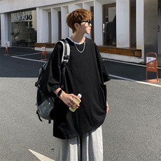 2025夏新款男士宽松短袖t恤T234P35，男装T恤，星座1108